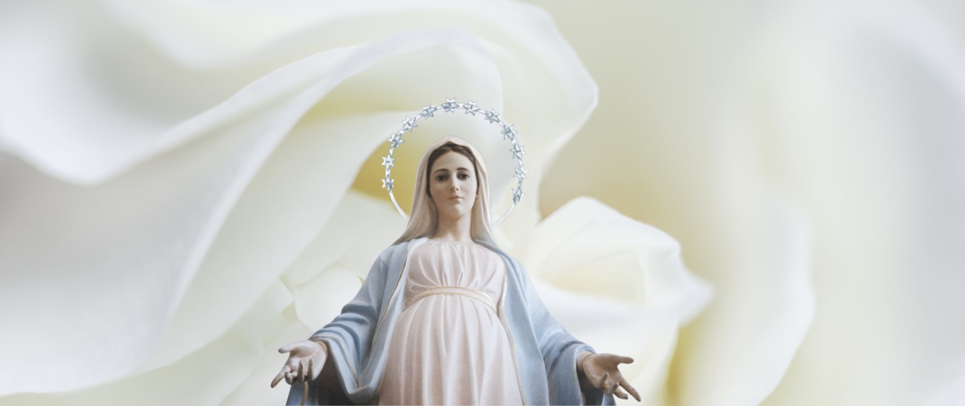 Ilustración de la Virgen María