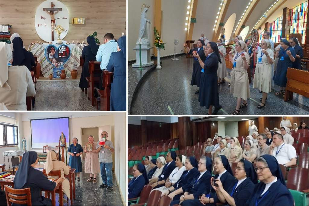 fotografías del encuentro interprovincial de formación inicial en Perú