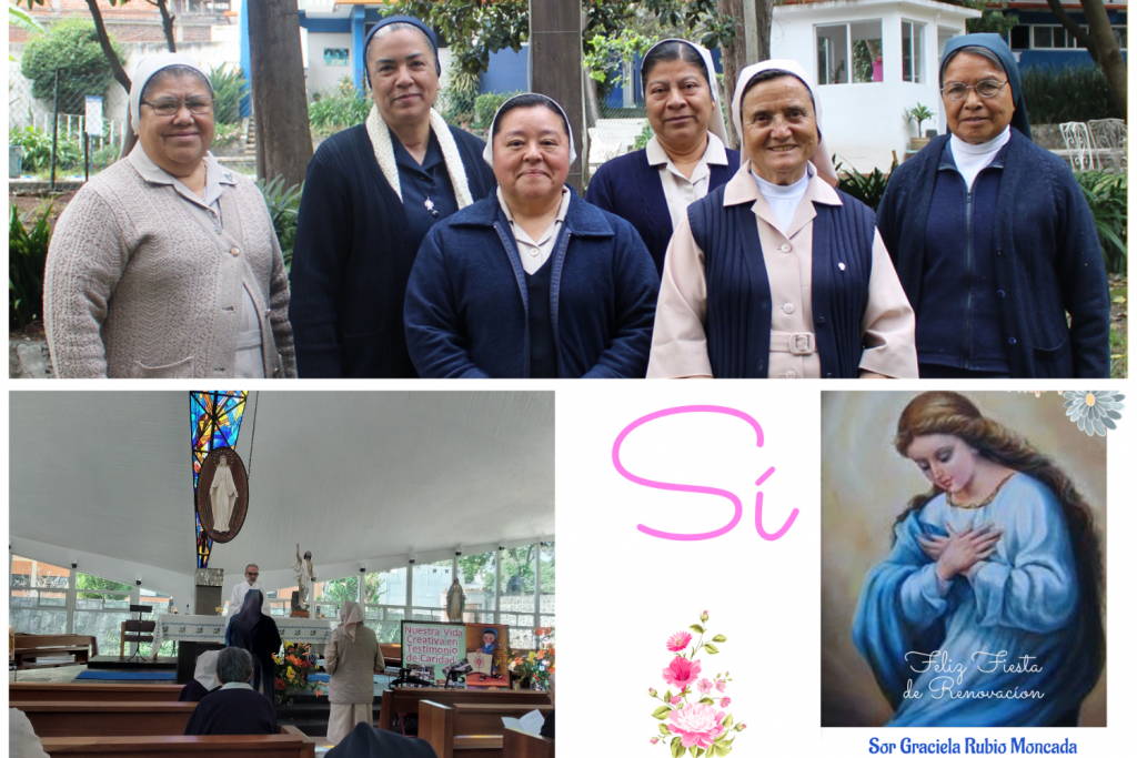 Renovación de votos de las hijas de caridad de pobreza, castidad, obediencia y servicio a cristo en los pobres